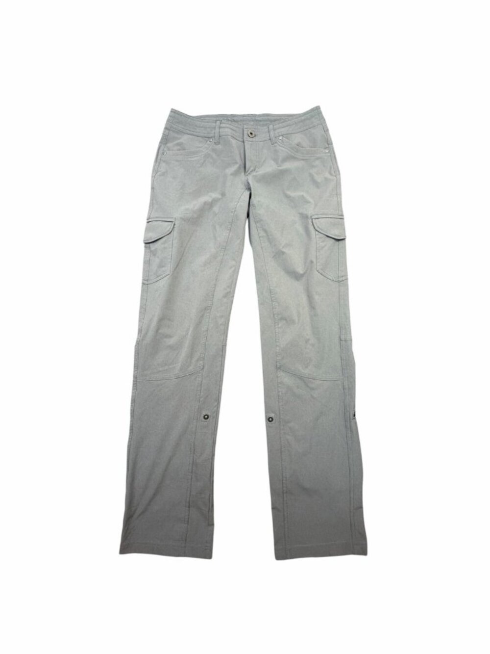 KÜHL Women’s Gray Cargo Hiking Pants Size 8 Regular Convertible Outdoor Trail